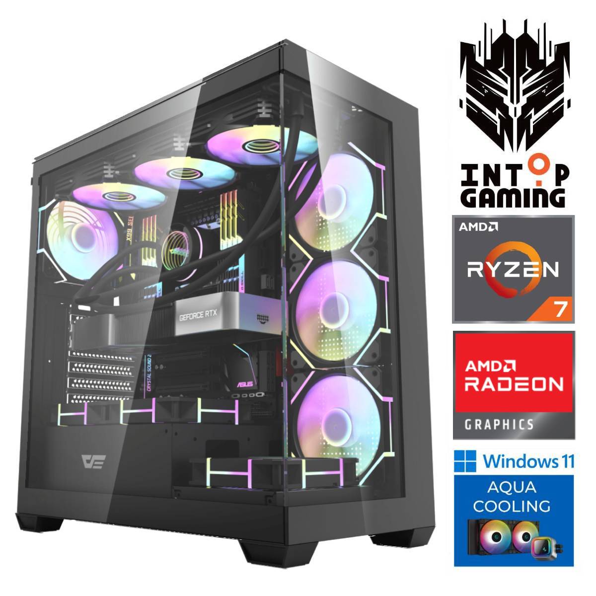INTOP AQUA Ryzen 7 9700X 32GB