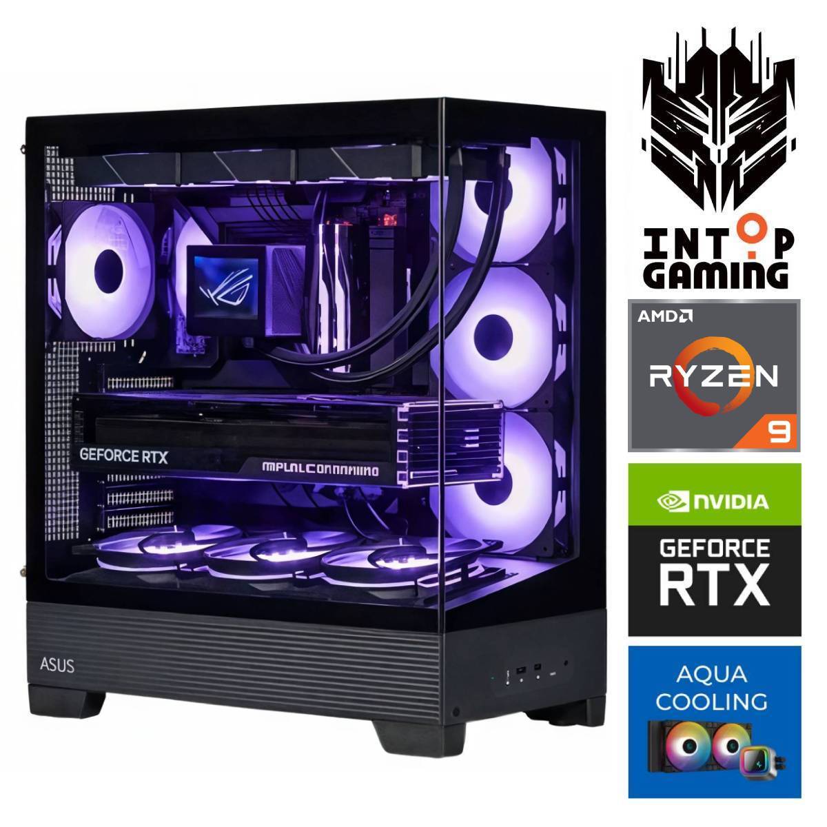 INTOP AQUA Ryzen 9 9900x 64GB