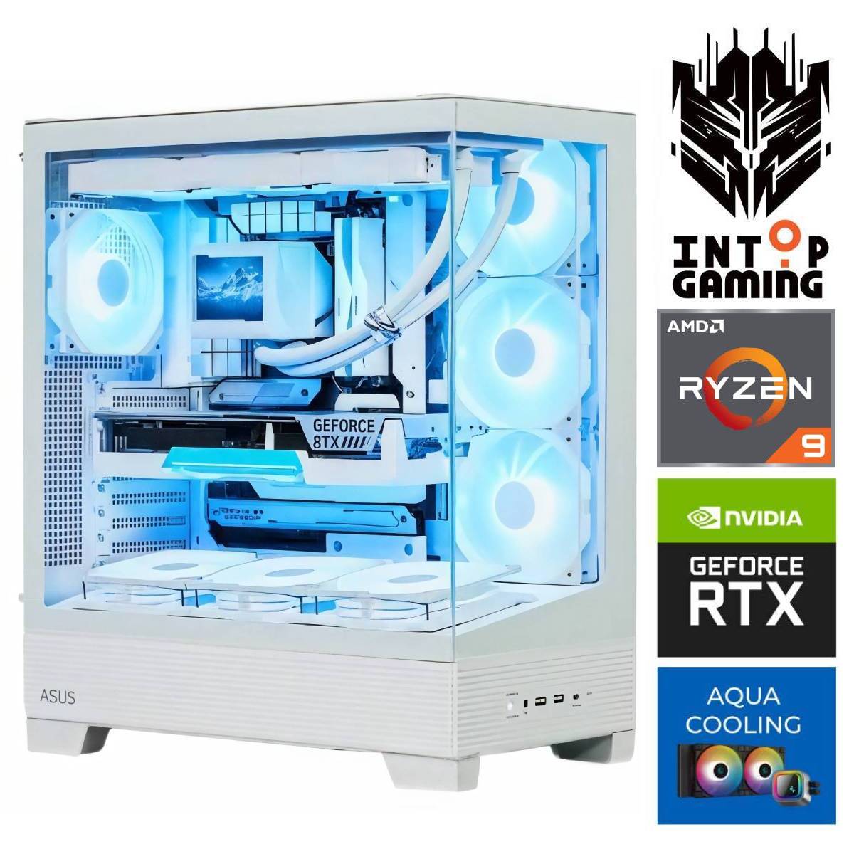INTOP AQUA Ryzen 9 9900x 64GB