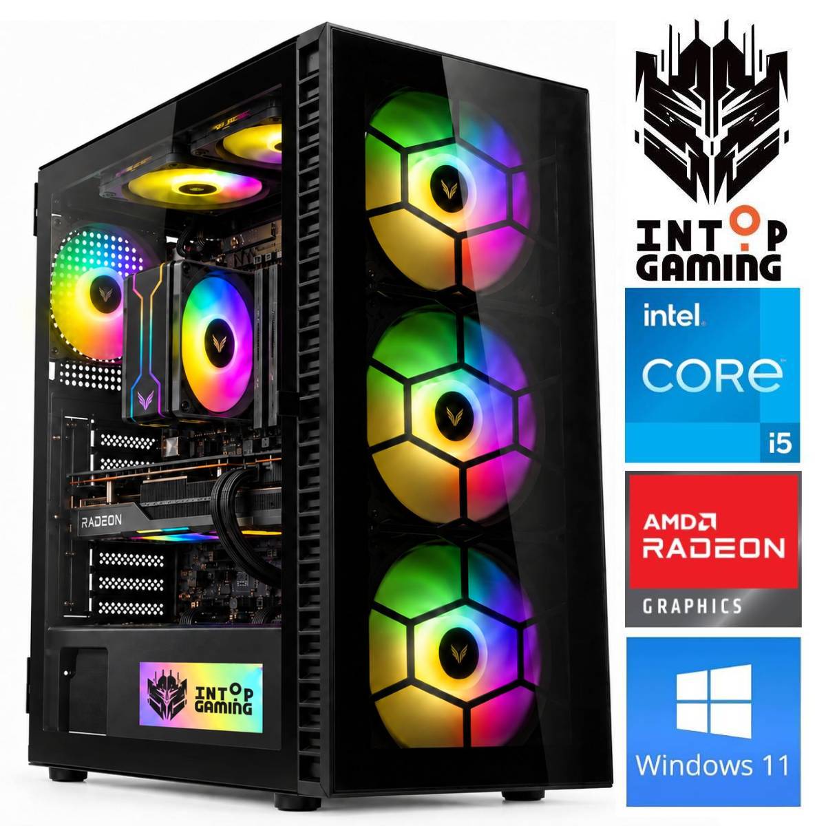 INTOP i5-12400F 16GB 250SSD M.2