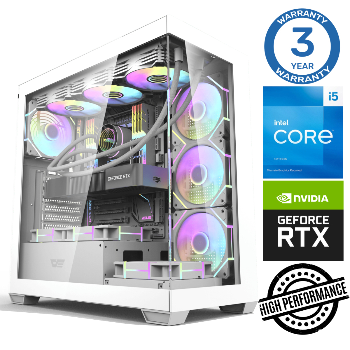 INTOP i5-14400F 16GB DDR5 1TB SSD