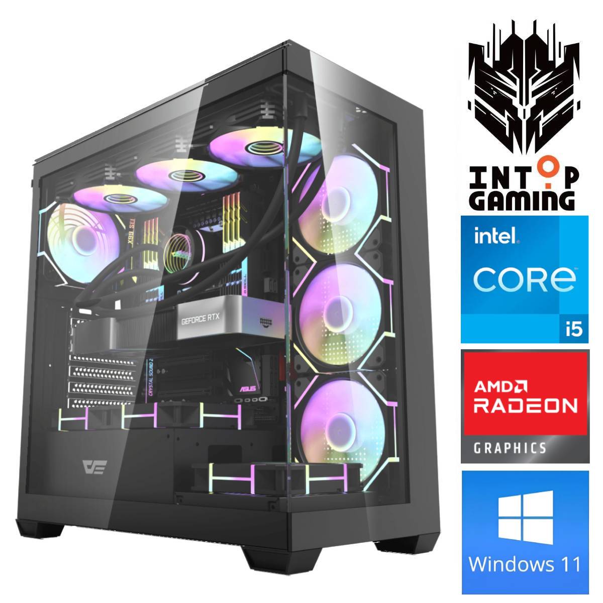 INTOP i5-14400F 32GB DDR5 1TB SSD