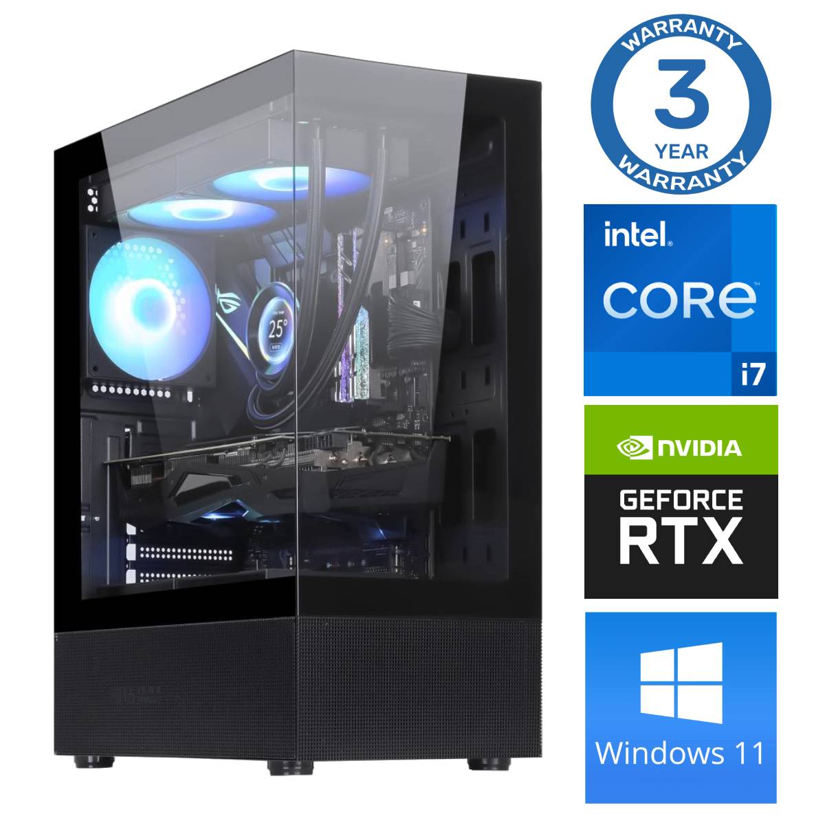 INTOP i7-12700F 32GB 1TB SSD M