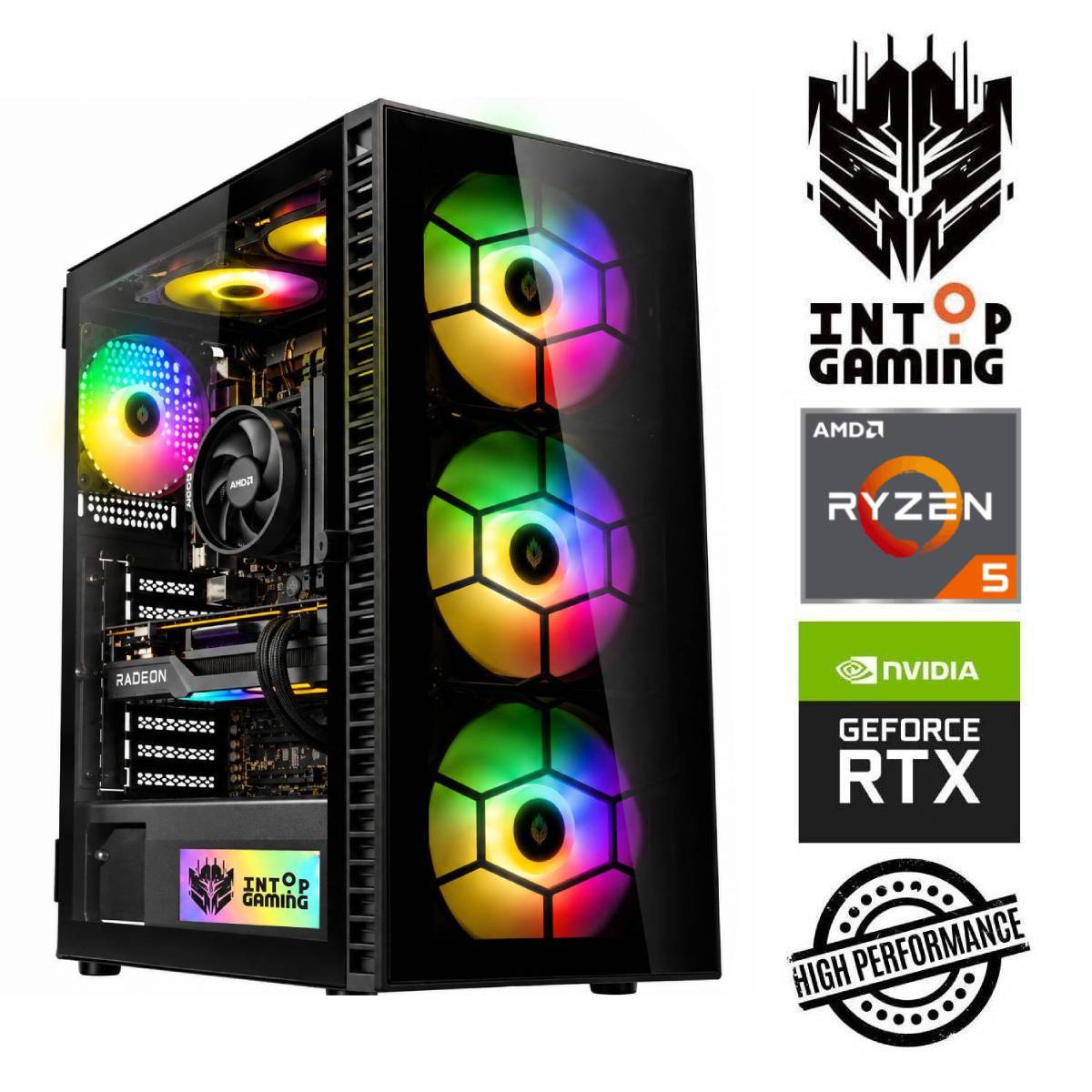 INTOP Ryzen 5 4500 16GB 250SSD