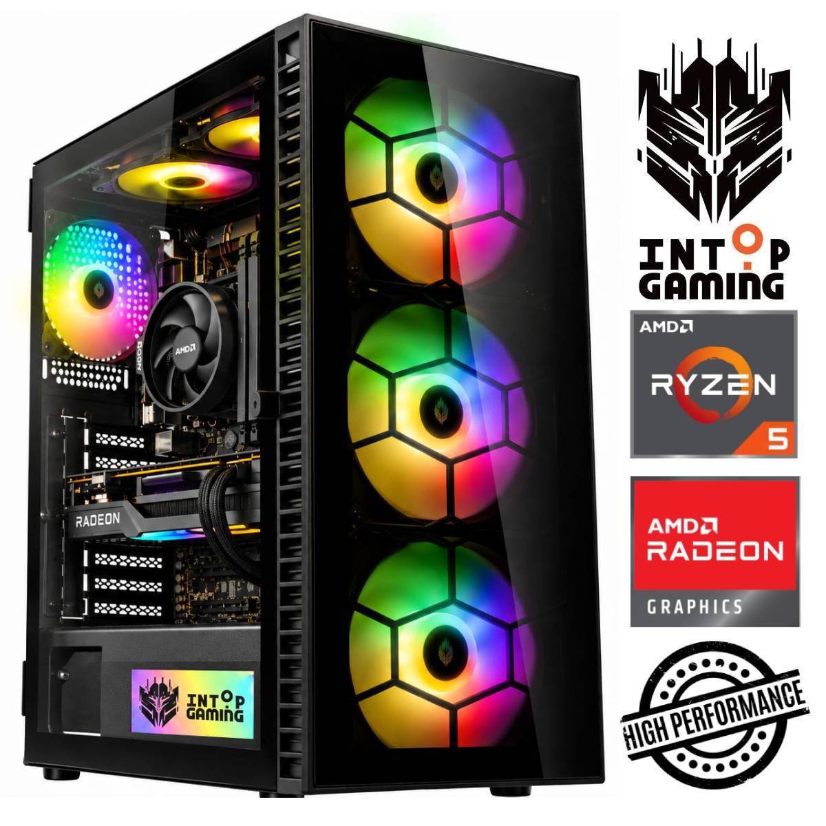 INTOP Ryzen 5 4500 16GB 500SSD