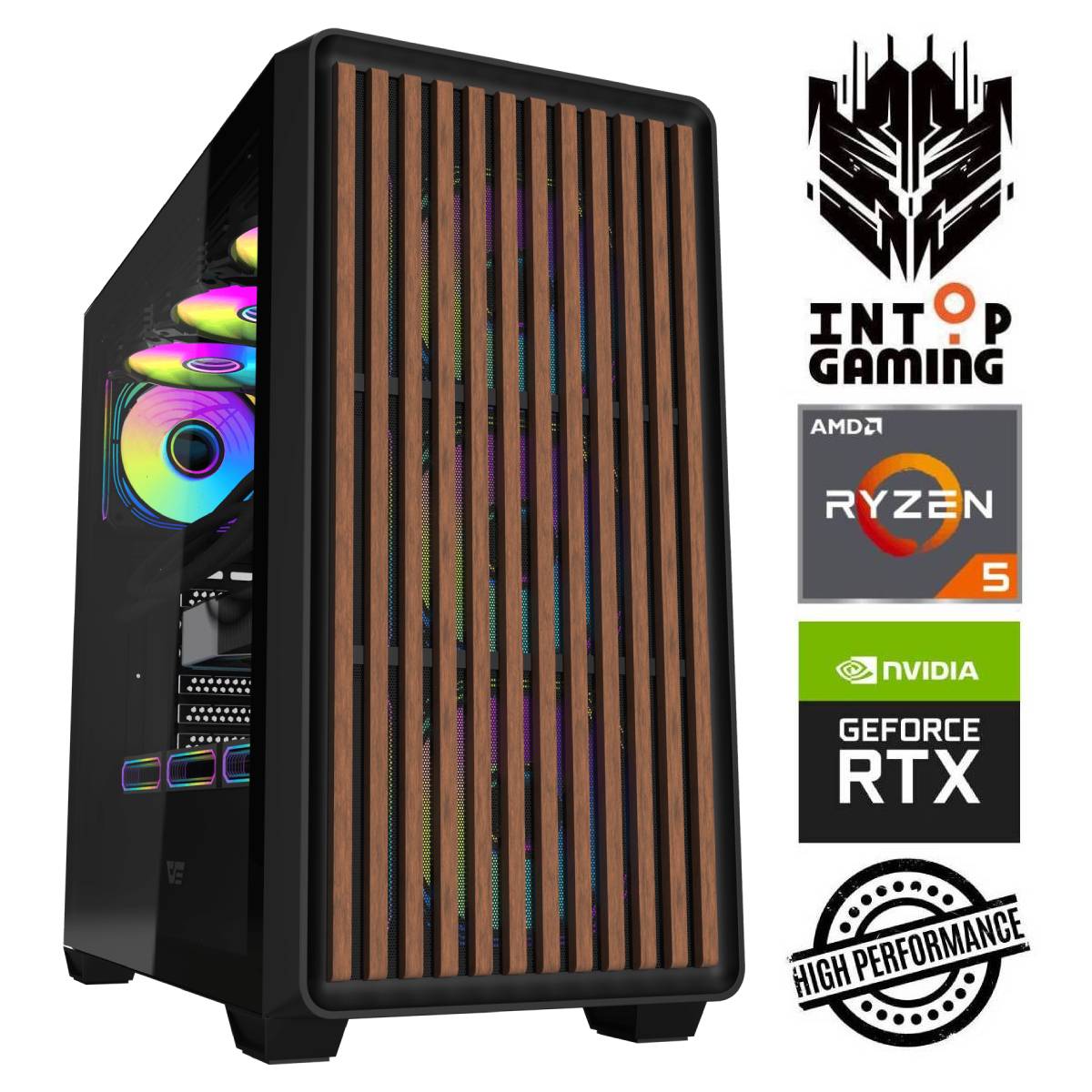 INTOP Ryzen 5 5500 16GB 250SSD