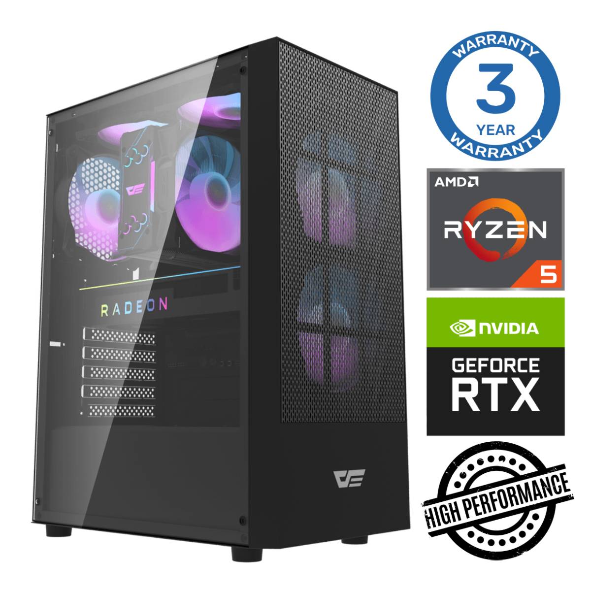 INTOP Ryzen 5 5500 16GB 250SSD