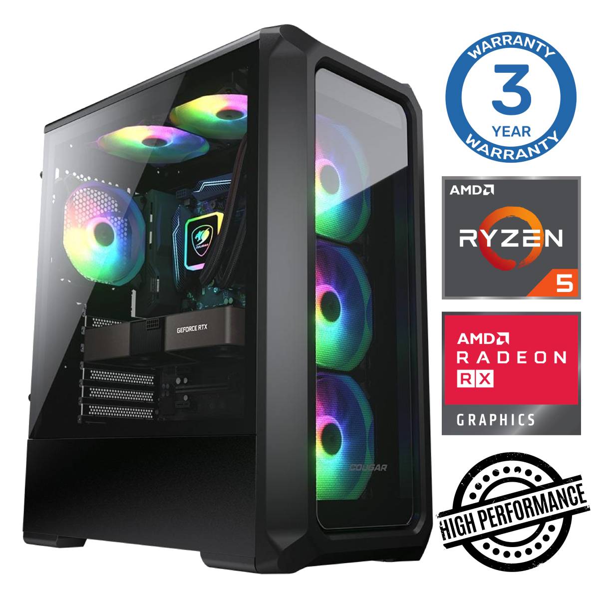 INTOP Ryzen 5 500 16GB 500SSD