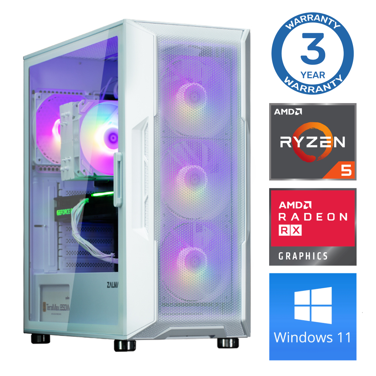 INTOP Ryzen 5 5500 16GB 500SSD