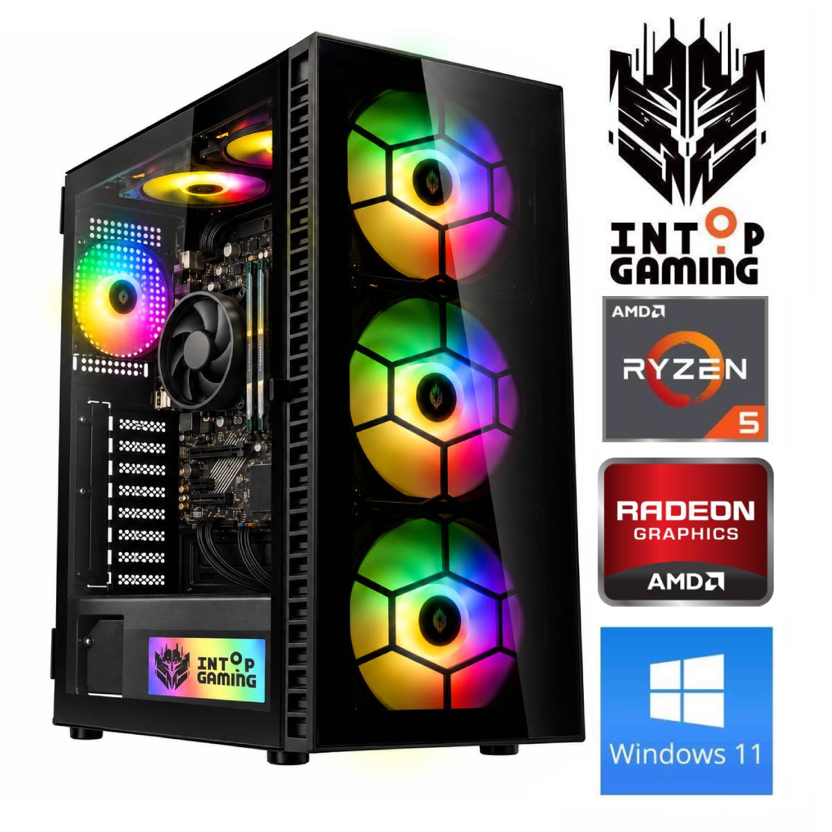 INTOP Ryzen 5 500GT 16GB 250SSD