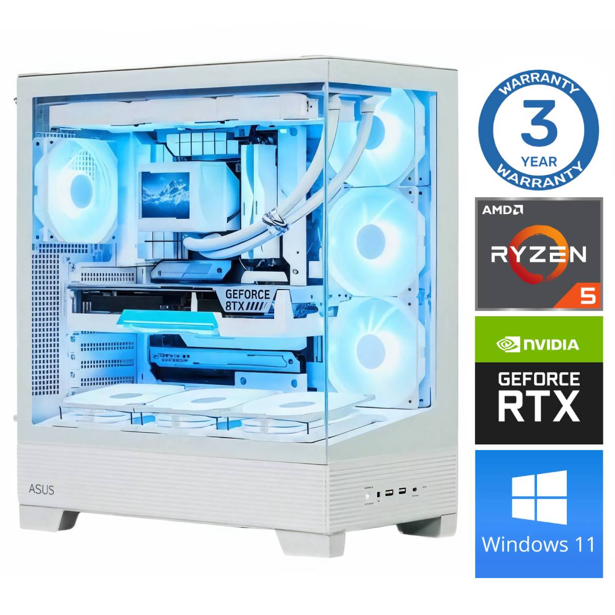 INTOP Ryzen 5 7500F 16GB DDR5