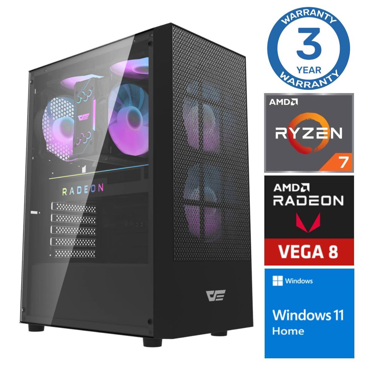 INTOP Ryzen 7 5700G 16GB 1TB