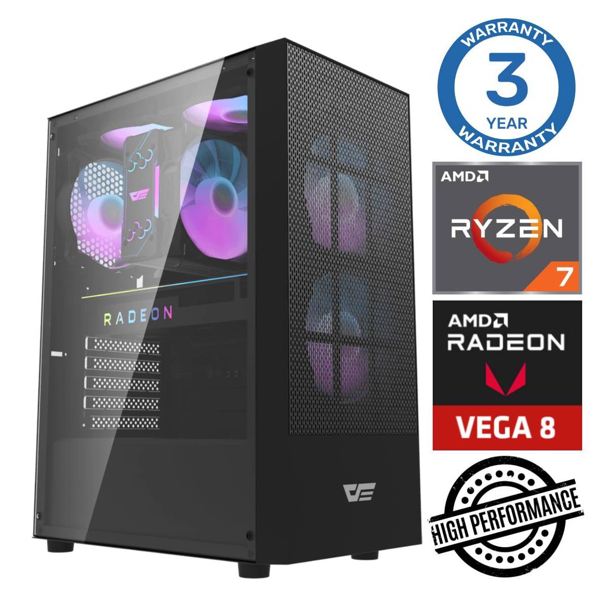 INTOP Ryzen 7 5700G 16GB 250SSD