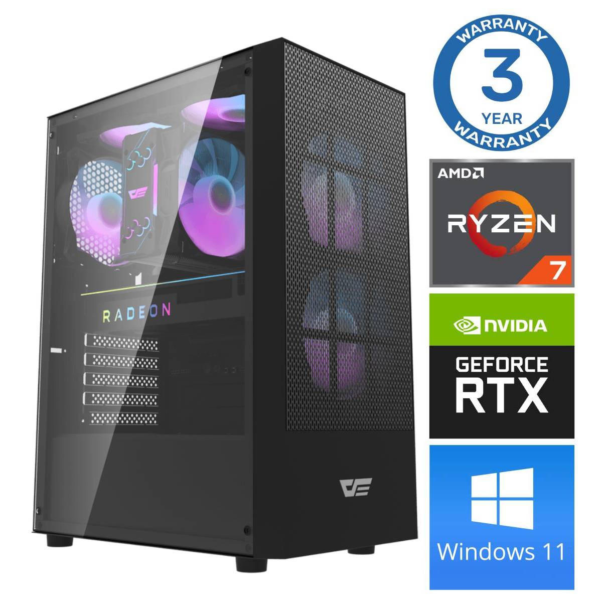 INTOP Ryzen 7 8700F 16GB DDR5
