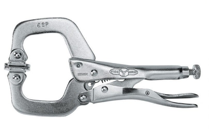 IR Metāla C veida spīles 150mm
