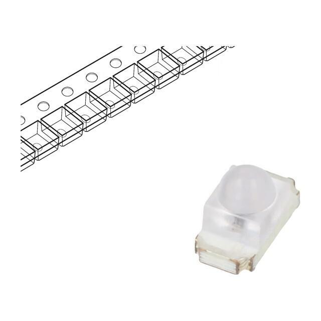 OPTOSUPPLY IR transmitter; 1.5mm; transparent
