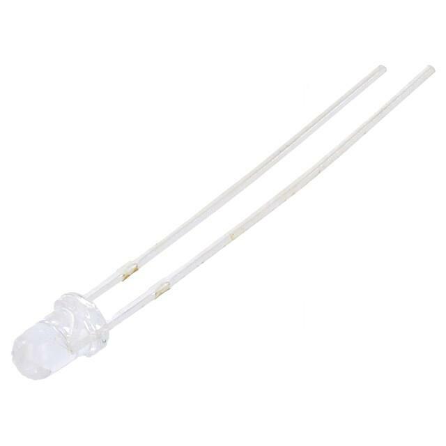 NTE ELECTRONICS IR transmitter; 3mm; transparent