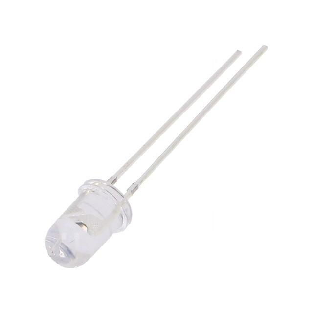 OPTOSUPPLY IR transmitter; 5mm; 866÷892nm; transparent