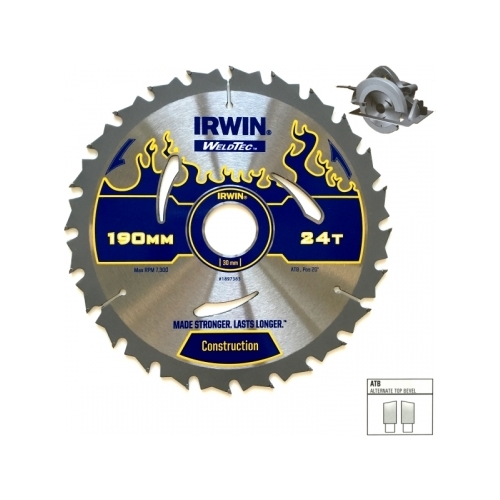 IRWIN Griešanas disks WT CSB 210MM/40T