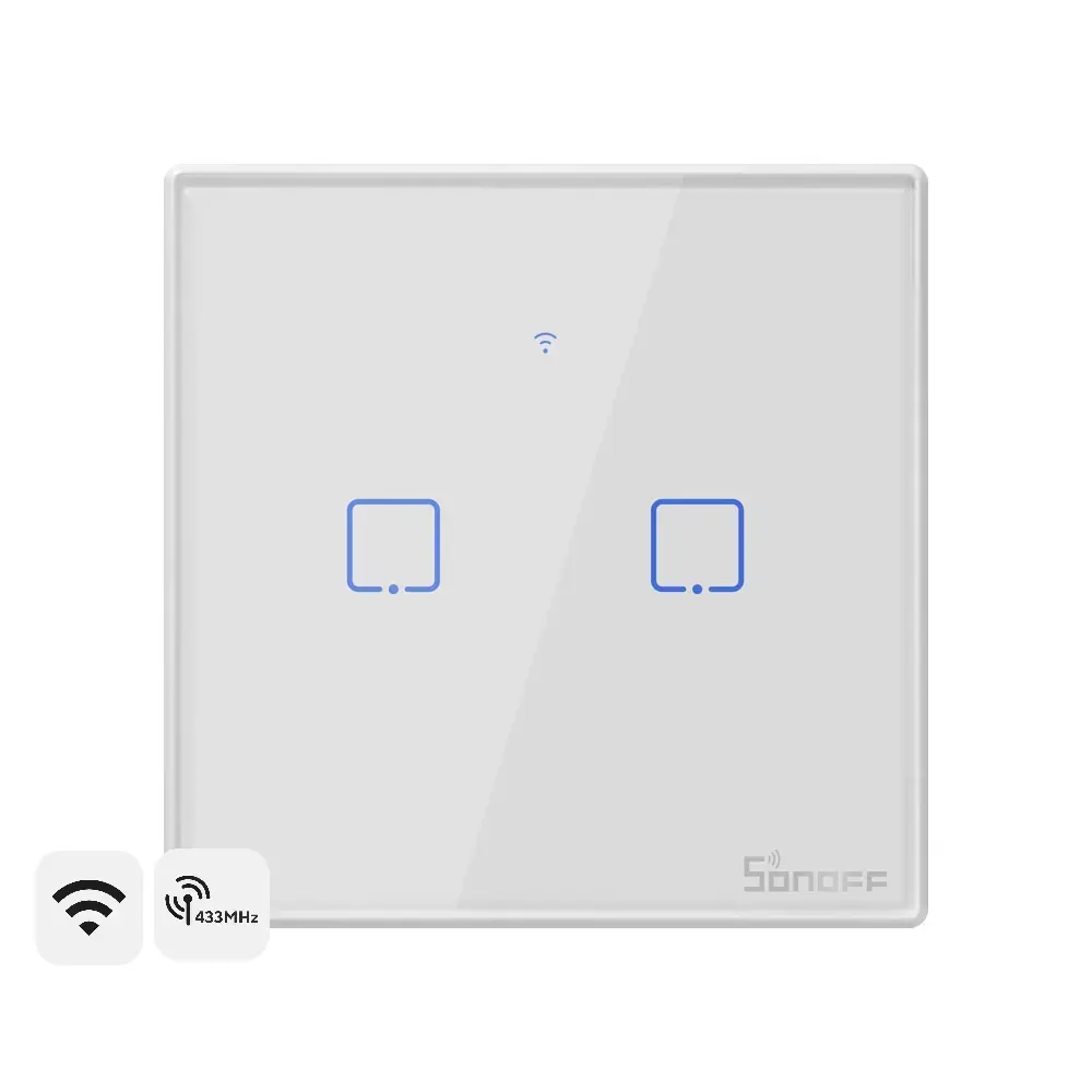 Išmanusis Wi-Fi sieninis jungiklis Sonoff TX