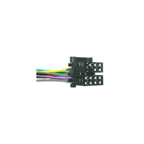 4CARMEDIA ISO ligzda 8+8pin (dubultais) ar