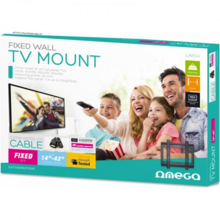 OMEGA IT-OUTV200B27HDMI Universāls LCD/LED TV sienas