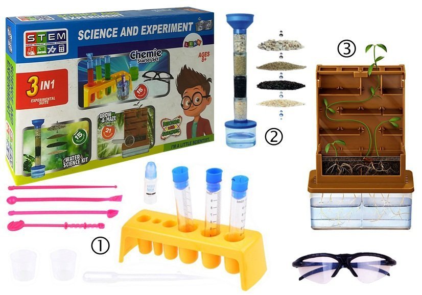 LEANToys Izglītojošais komplekts 3in1 51253 |