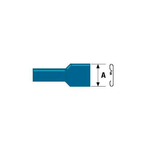 OEM Izolēta ligzda 4.8mm zils