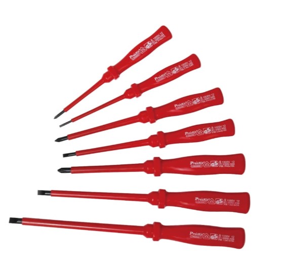 Izolēta skrūvgrieža komplekts (1000 V), 8PK-8100E