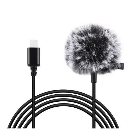 Jack Puluz tie microphone with clip