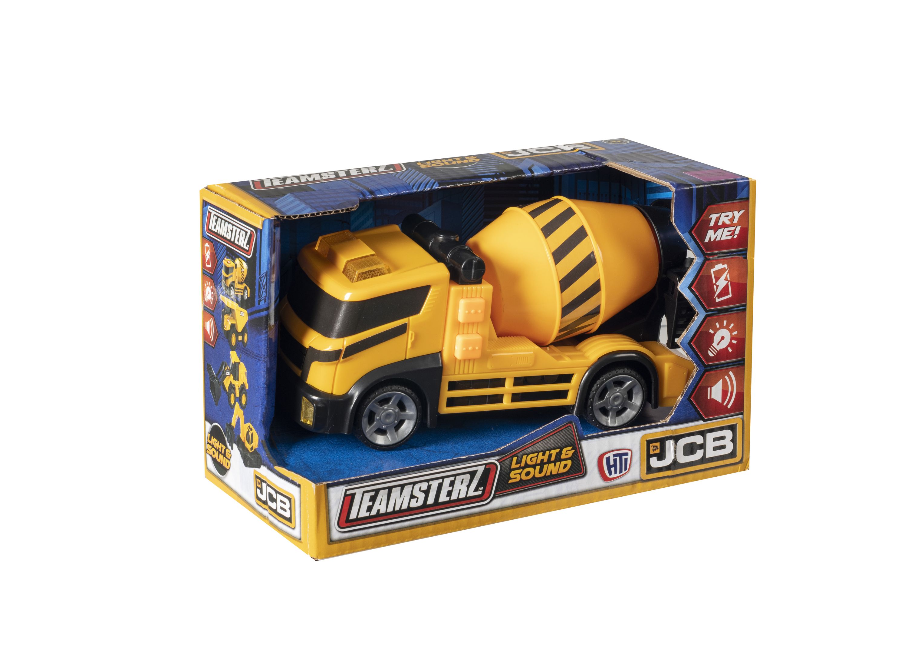 TEAMSTERZ JCB Cementmaisītājs ar gaismu un