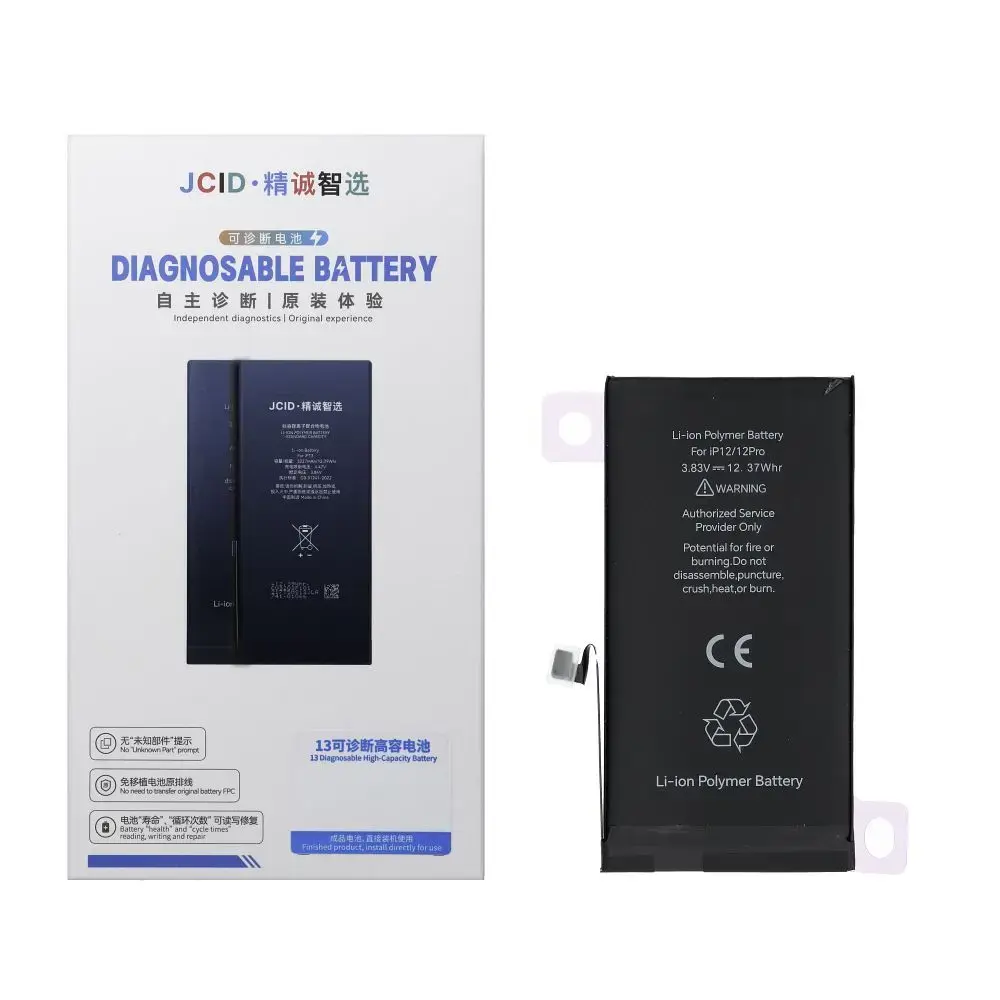JCID Diagnosable Battery for iPhone 12