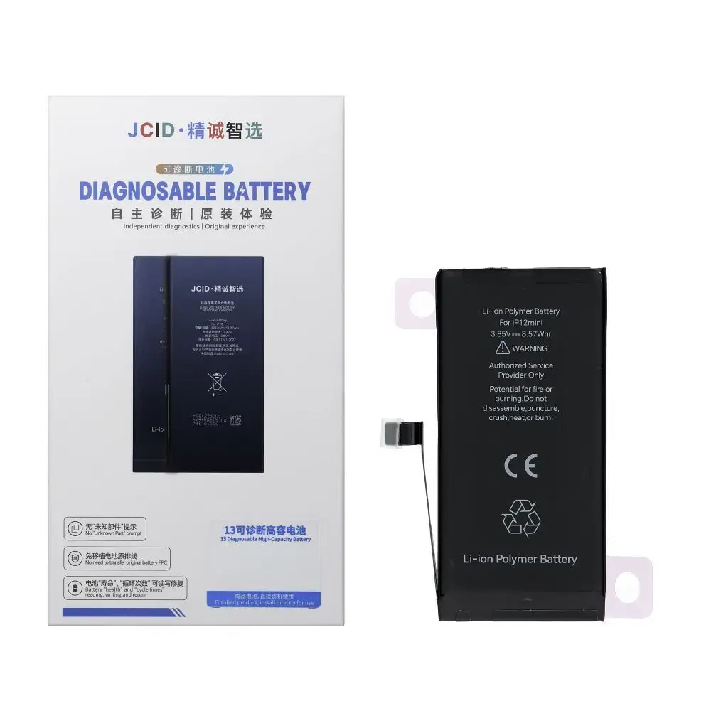 JCID Diagnosable Battery for iPhone 12