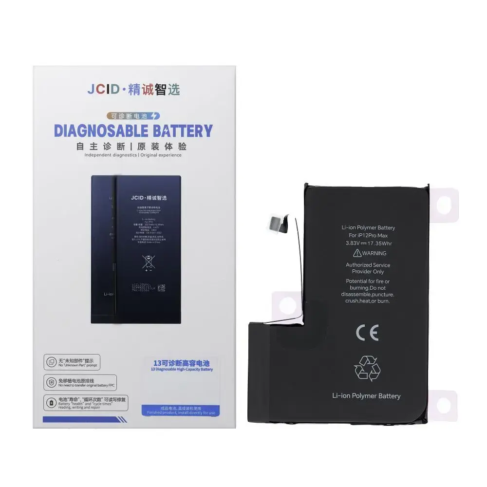 JCID Diagnosable Battery for iPhone 12
