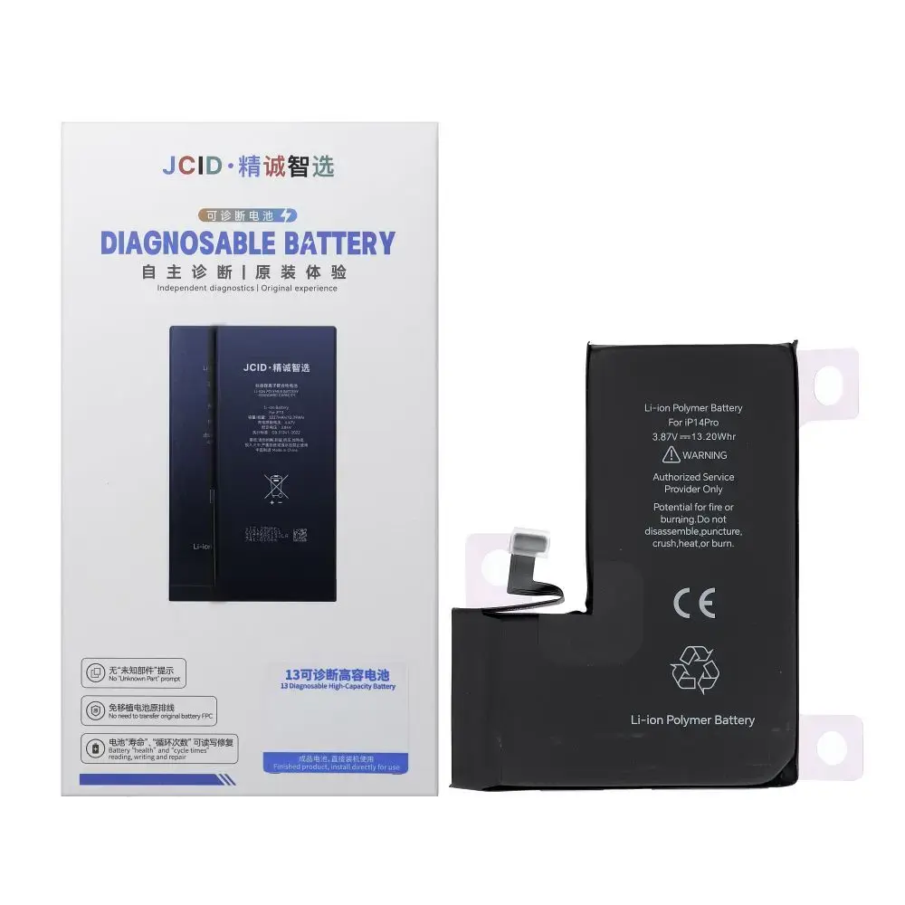 JCID Diagnosable Battery for iPhone 14