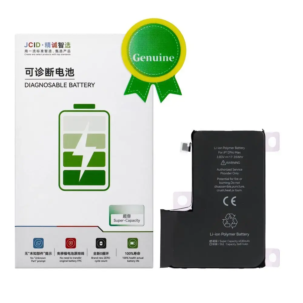 JCID Diagnosable Genuine Battery for iPhone