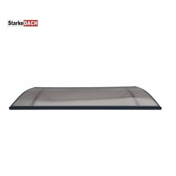 Jumtiņš STARKEDACH L-160, tumši pelēks/bronza, 160x100x25cm