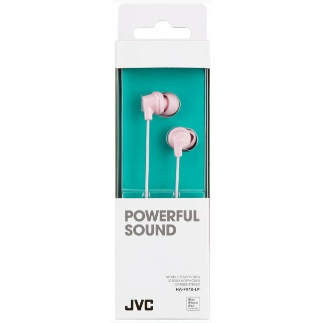JVC HA-FX10-LP-E PowerFul Sound Austiņas (HA-FX10-LP-E)