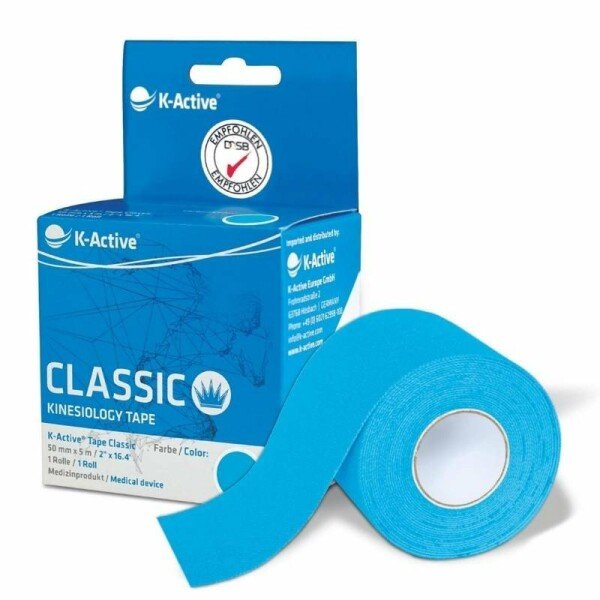 K-ACTIVE Classic kinezioloģiskais teips 5cm x