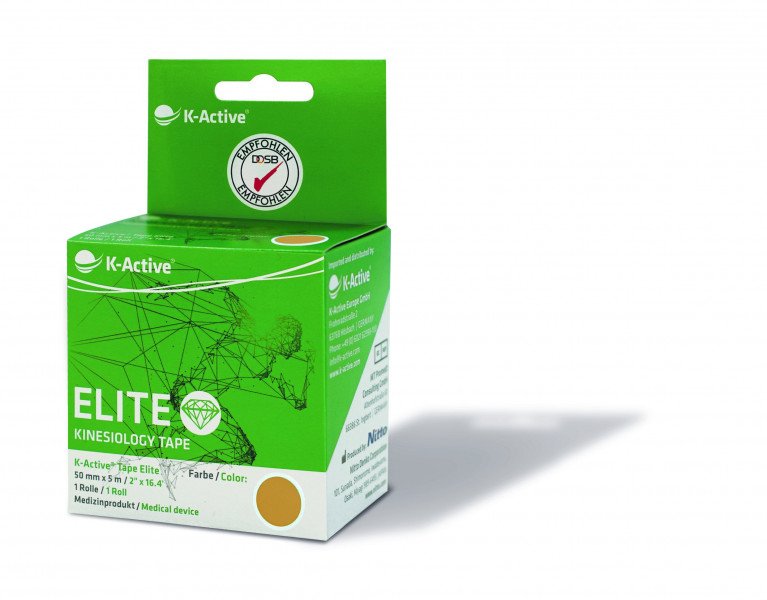 K-ACTIVE Elite kinezioloģiskais teips 5cm x