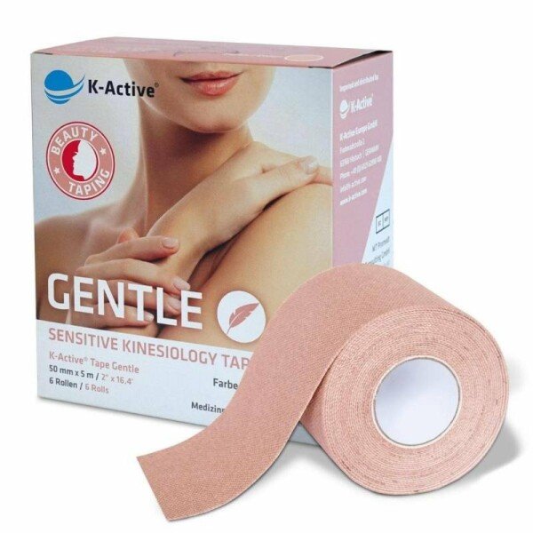 K-ACTIVE Gentle kinezioloģiskais teips jutīgai ādai
