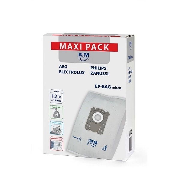 K&M Maisi putekļu sūcējam ELECTROLUX-PHILIPS S-BAG