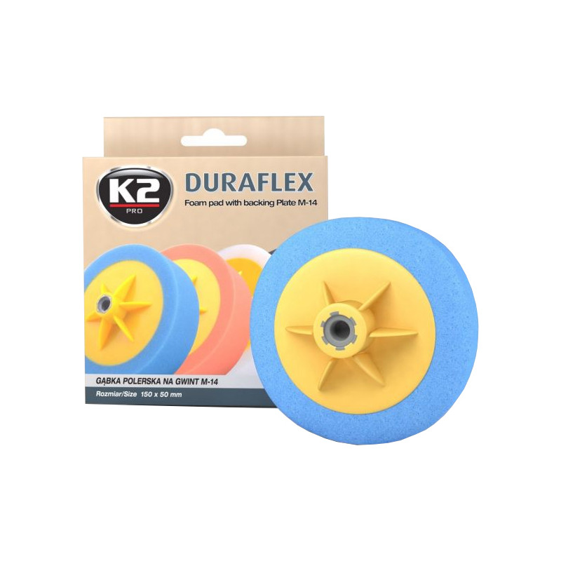 K2 pulēšanas abrazīvs spilventiņš 15cm (K2L641)