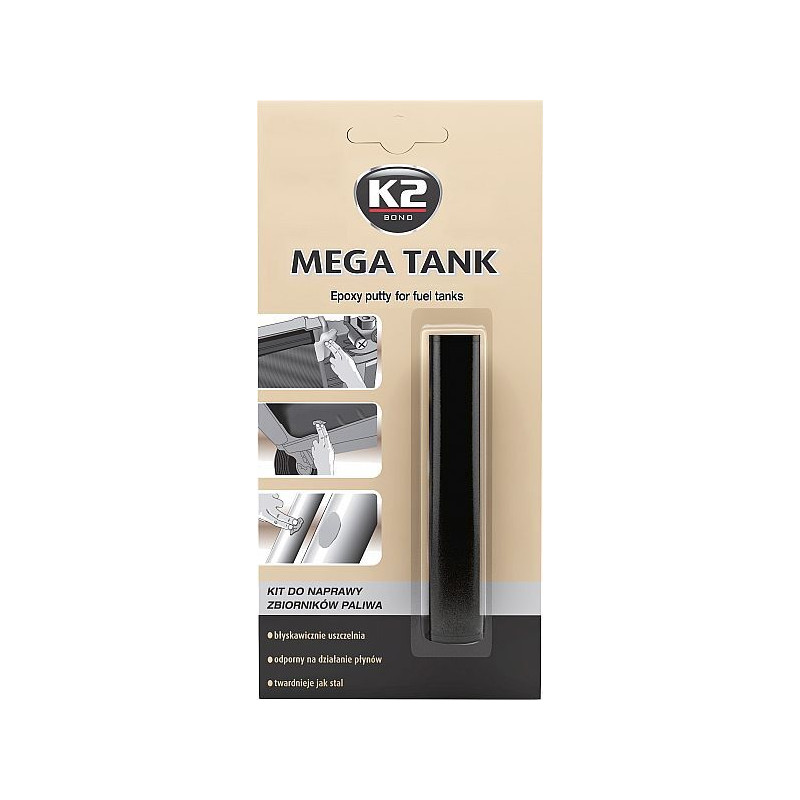 K2 rūpnieciskais epoksīda metāls remontam 28gr