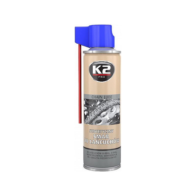 K2 ūdensizturīga sintētiskā ķēdes smērviela 250ml