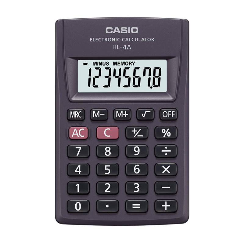 Kabatas kalkulators CASIO HL-4A, 56 x