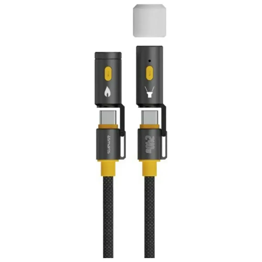 Kabel USB-C 4smarts Explorer 3w1 240W