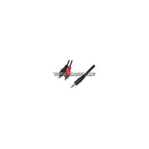 Kabelis 2.5mm stereo/s-2RCA/s(1.5m) |