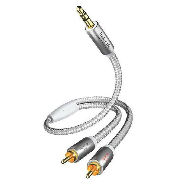 IN-AKUSTIK Kabelis 2xRCA - 3.5mm