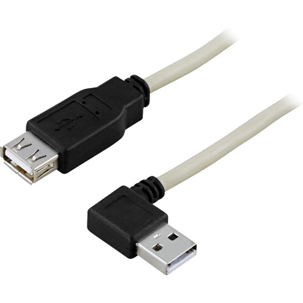 Kabelis DELTACO USB 2.0 pagarinātājs
